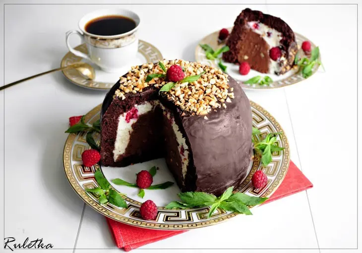 Zuccotto. дзукотто (куполообразный десерт).: шаг 22