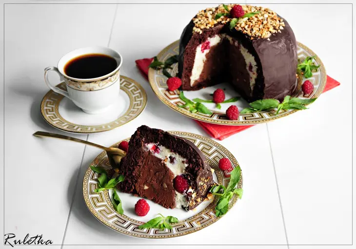 Zuccotto. дзукотто (куполообразный десерт).: шаг 23