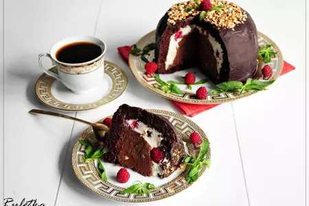 Zuccotto. дзукотто (куполообразный десерт).: шаг 23