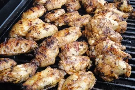 Острые куриные крылышки на гриле: шаг 6