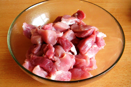 Овощное рагу со свиной вырезкой: шаг 1