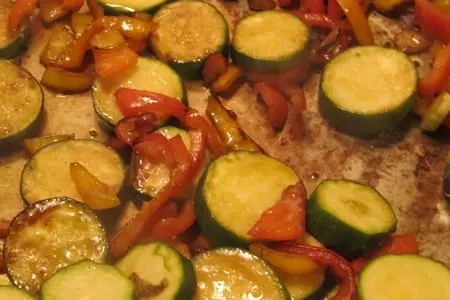 Вьетнамский салат из рисовой  лапши с овощами.: шаг 5