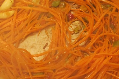 Вьетнамский салат из рисовой  лапши с овощами.: шаг 9