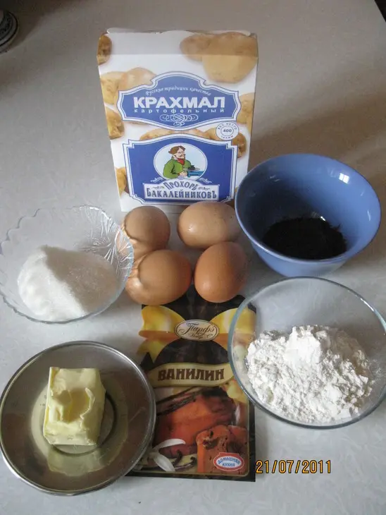 Торт "анастасия": шаг 1