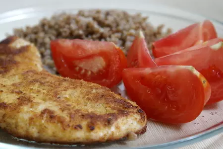 Куриное филе в панировочных сухарях :s: шаг 8