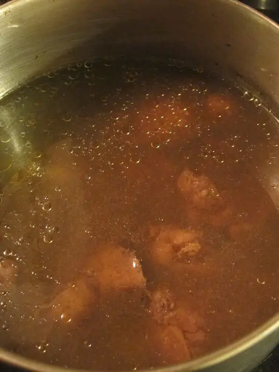 Паштет из куриной печени  и грудок с пармезаном: шаг 1