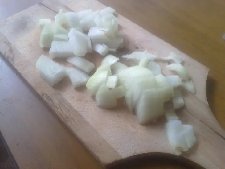 Драники с беконом и мускатным орехом: шаг 1