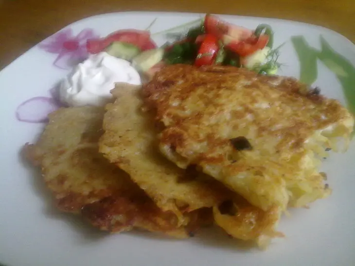 Драники с беконом и мускатным орехом: шаг 9