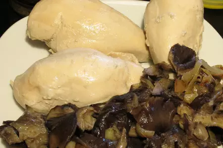 Паштет из куриных грудок с грибами.: шаг 2