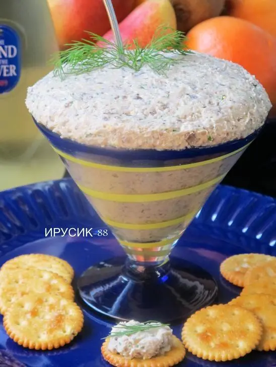 Паштет из куриных грудок с грибами.: шаг 4