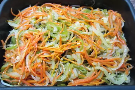 Запеканка из кабачков, баклажана и курицы: шаг 6