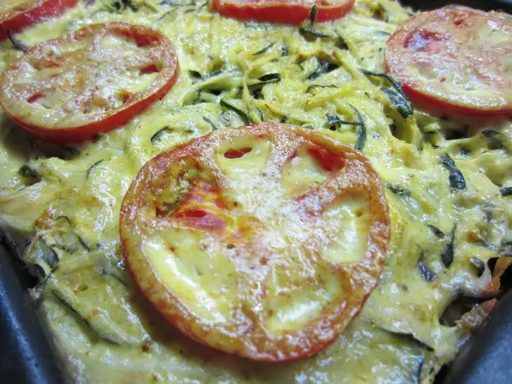 Запеканка из кабачков, баклажана и курицы: шаг 9