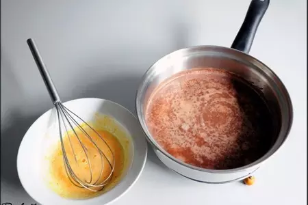 Petites crèmes 3 chocolats. маленькие кремовые десерты «шоколадное трио».: шаг 6
