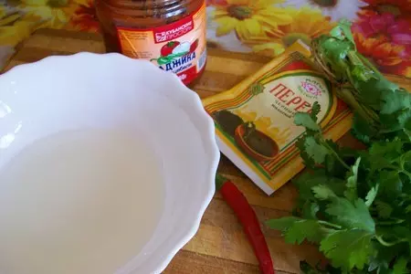 Запеченое мясо с соусом беарнез и легким салатиком.: шаг 1