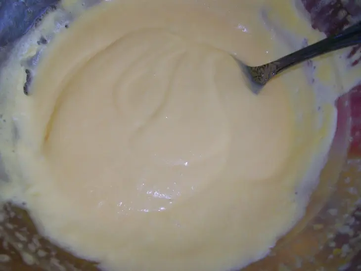 Запеченое мясо с соусом беарнез и легким салатиком.: шаг 5