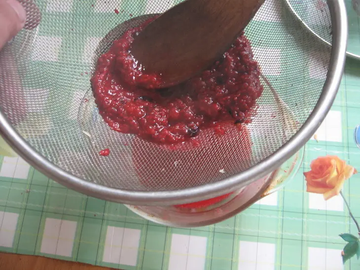 Кукуруза в малиновом соусе.: шаг 3
