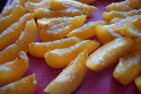 Открытый творожный пирог с абрикосами: шаг 10
