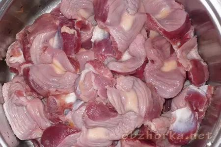 Желудочки с картошкой рецепт для мультиварки: шаг 1