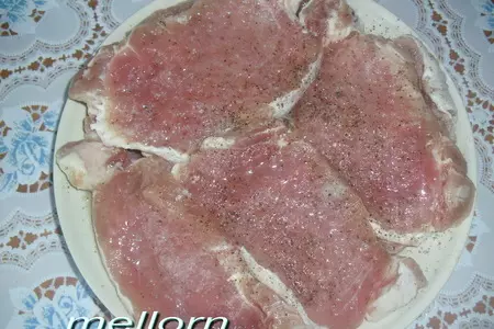 Свинина с баклажанами: шаг 1