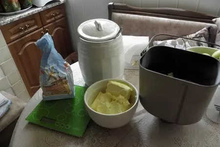 Хлеб пшенично-ржаной на сыворотке: шаг 2