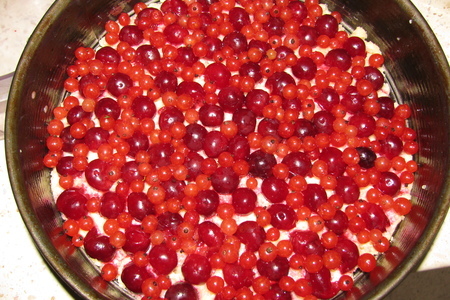 Открытый пирог с ягодками и штрейзелем: шаг 2
