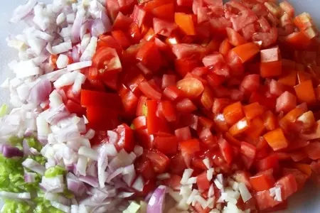 Запеченные баклажаны под сметанным соусом и сальсой: шаг 4