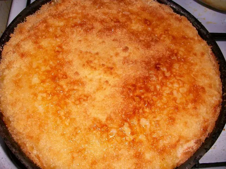 Творожный пирог с яблоками и лимоном.: шаг 8