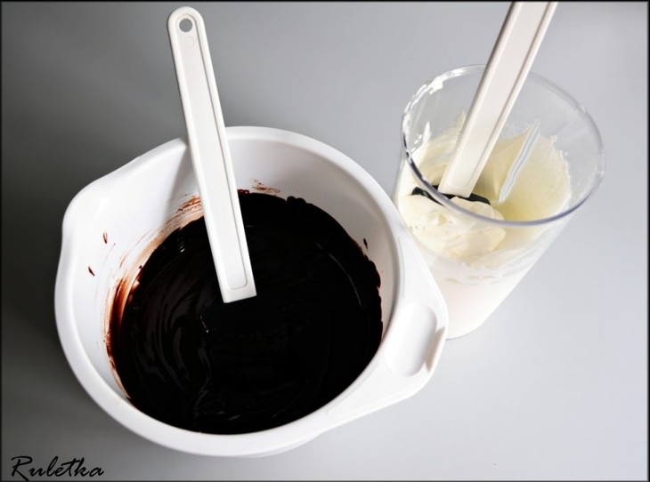 Шоколадная помадка с чайной крошкой и бергамотовым сиропом на основе earl grey.: шаг 12