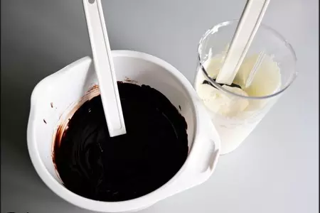 Шоколадная помадка с чайной крошкой и бергамотовым сиропом на основе earl grey.: шаг 12