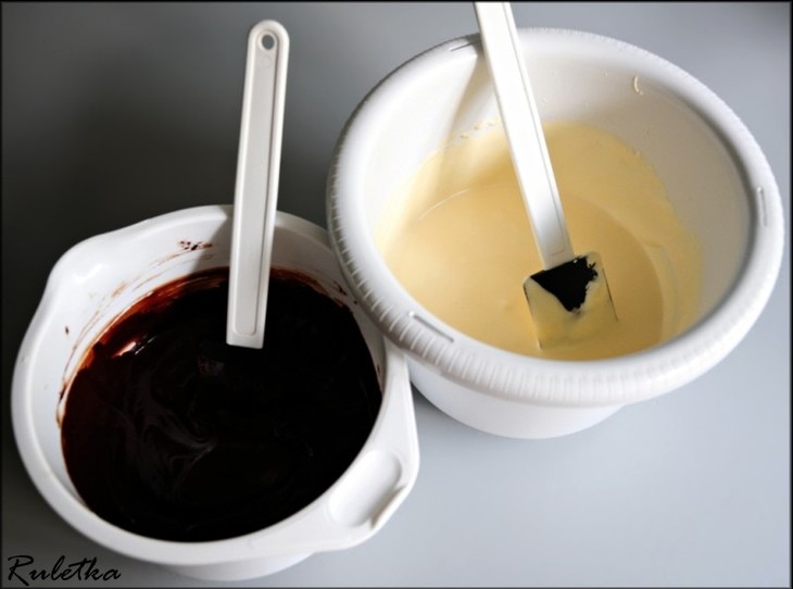 Шоколадная помадка с чайной крошкой и бергамотовым сиропом на основе earl grey.: шаг 14