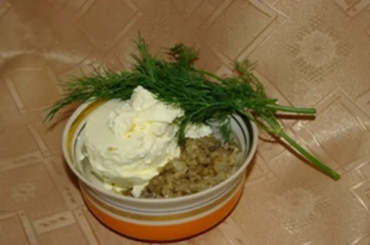 Закусочные патисонно-сырно-грибные пирожные: шаг 6