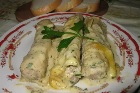 Каннеллони в молочном соусе: шаг 5