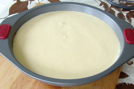 Закусочный торт с помидорами, на основе из цуккини, в яично- кремовой заливке: шаг 2