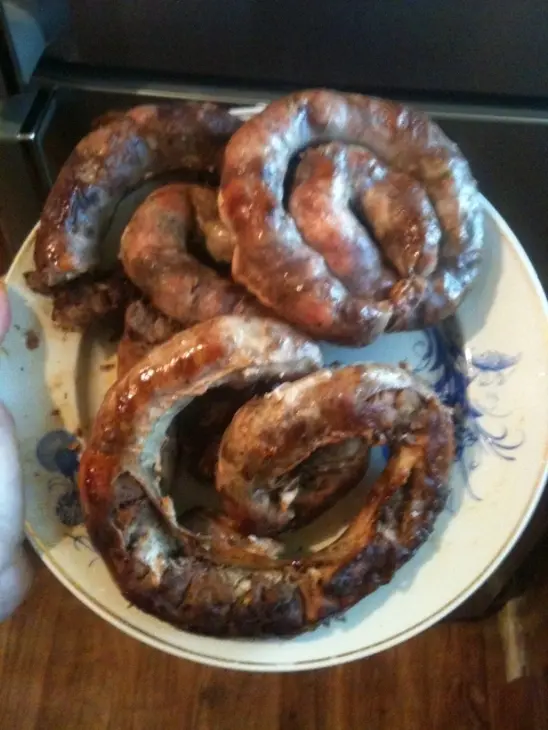 Домашняя колбаска))) вкусняшечка: шаг 10