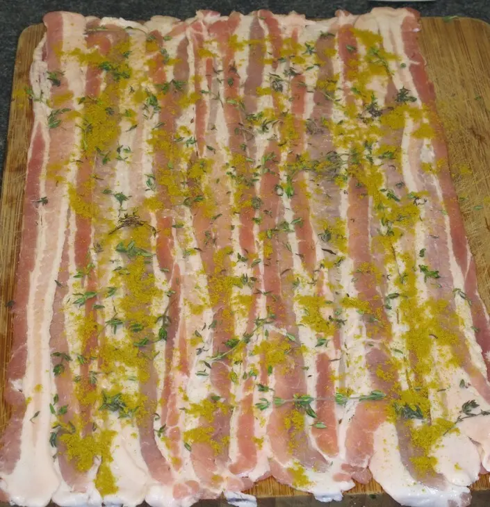 Куриный рулет с анчоусами.: шаг 2