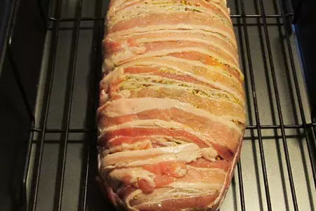Куриный рулет с анчоусами.: шаг 6