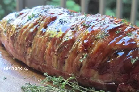 Куриный рулет с анчоусами.: шаг 7
