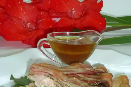 Пирог с куриным мясом, свекольными листьями и кедровыми орешками: шаг 15