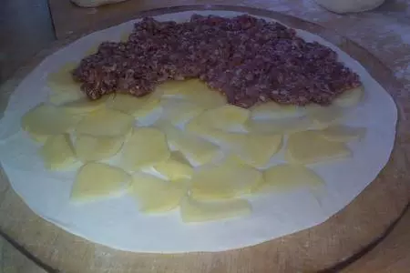 Мясной пирог (чуду): шаг 7
