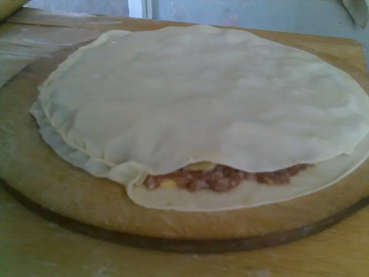 Мясной пирог (чуду): шаг 9
