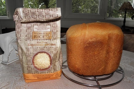 Хлеб пшенично-рисовый: шаг 1