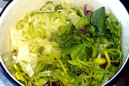 Картофельный салат с раковыми шейками: шаг 2