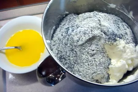 Праздничный маковый торт /сладкая дуэль:) /: шаг 2