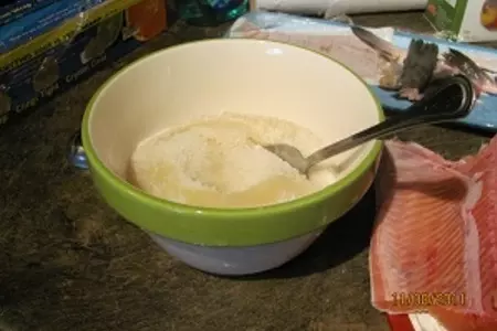 Рыбка солёная: шаг 4