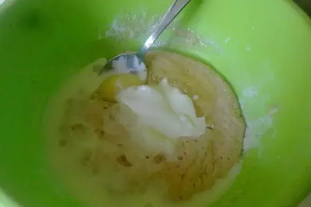 Лепёшки с брынзой и болгарским перцем: шаг 3