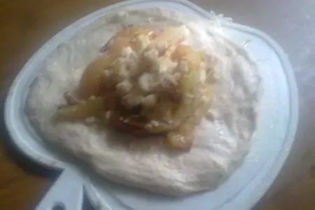 Лепёшки с брынзой и болгарским перцем: шаг 10