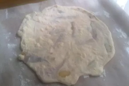 Лепёшки с брынзой и болгарским перцем: шаг 12