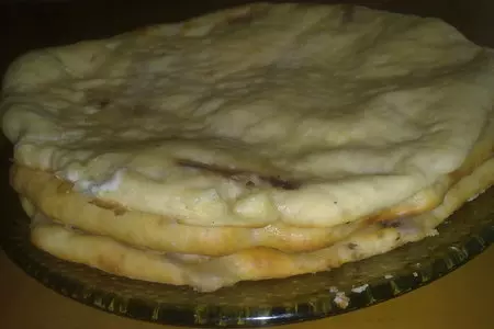 Лепёшки с брынзой и болгарским перцем: шаг 13