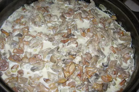 Сытные пирожки с грибами и курицей: шаг 2