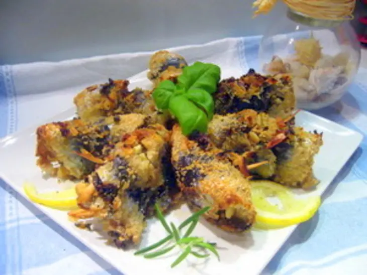 Фаршированные сардины по-сицилиански (sarde al beccafico): шаг 9
